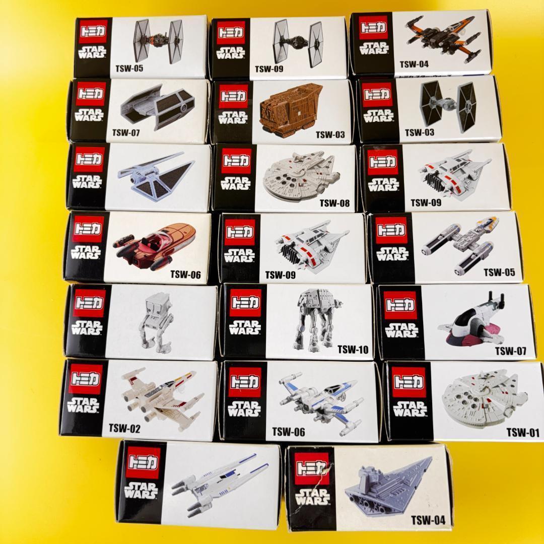 スターウォーズ メタコレ55個 人物他33体・乗り物20台・プレート2個 トミカ