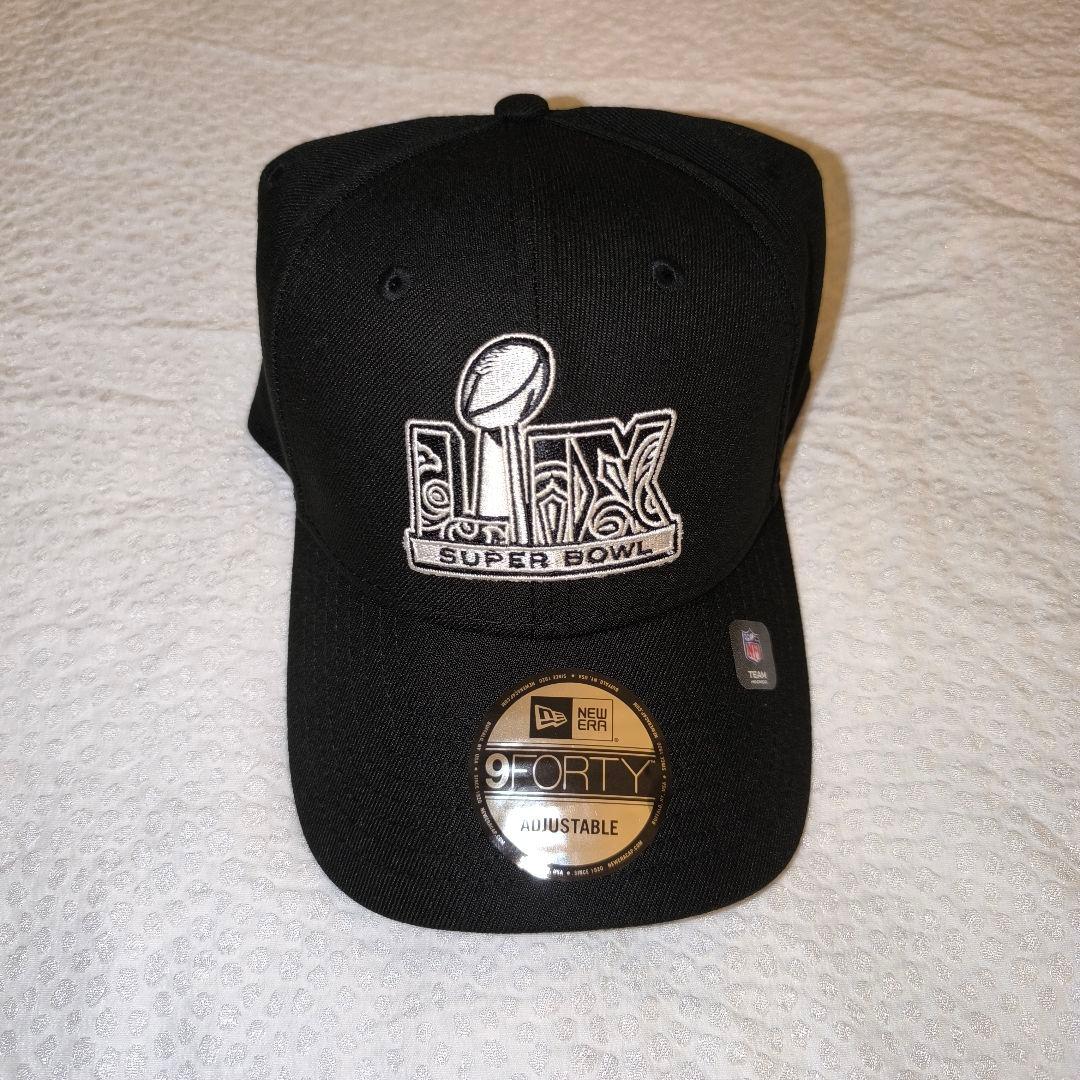 【新品】Super Bowl LIX 9FORTY 公式キャップ ブラック