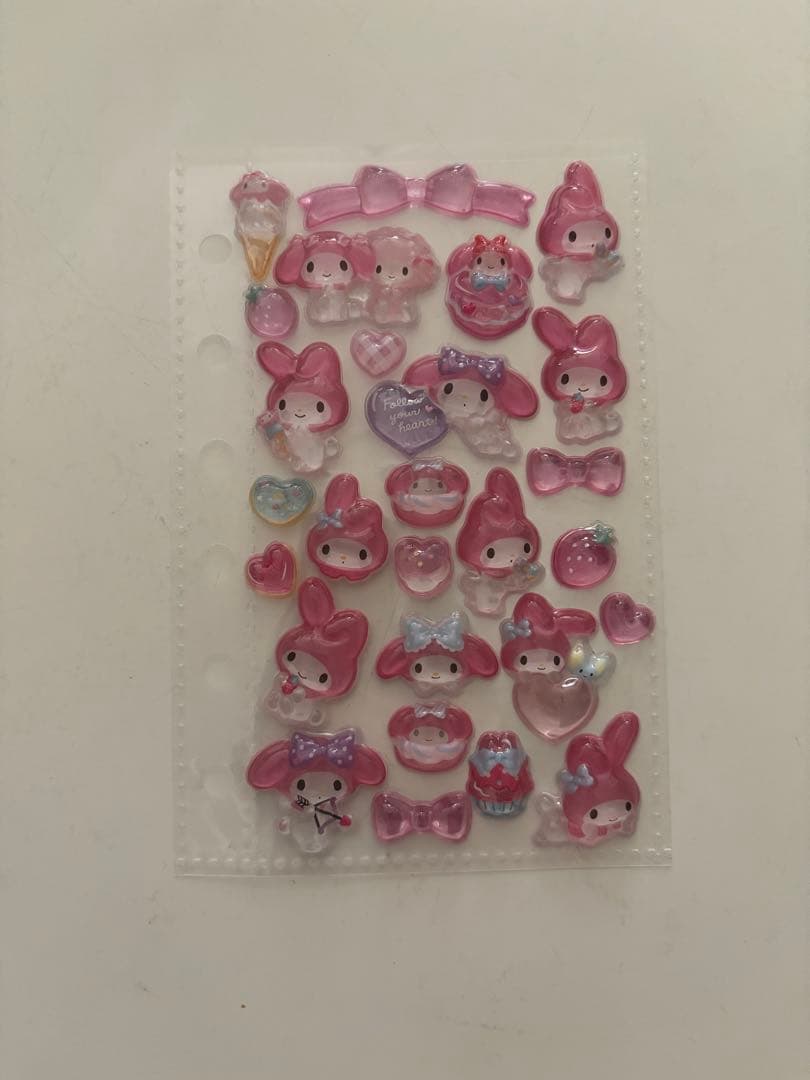 ボンボンドロップシール　うるちゅるシール　タイルシール　シール帳完成品