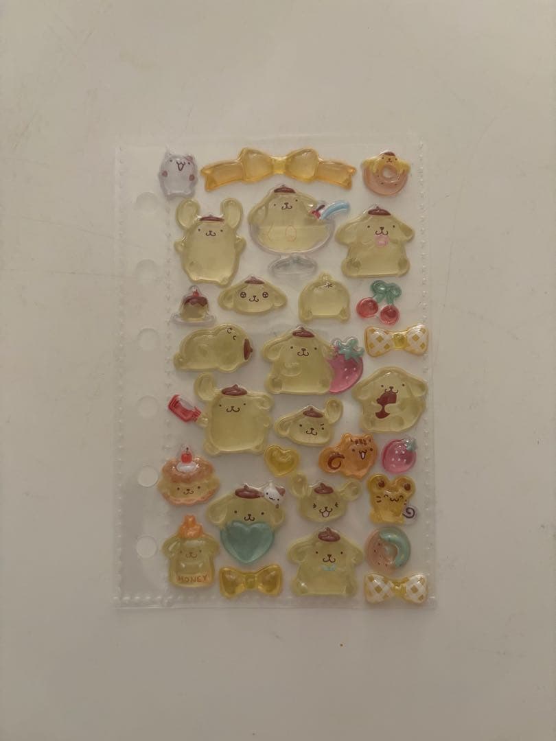 ボンボンドロップシール　うるちゅるシール　タイルシール　シール帳完成品