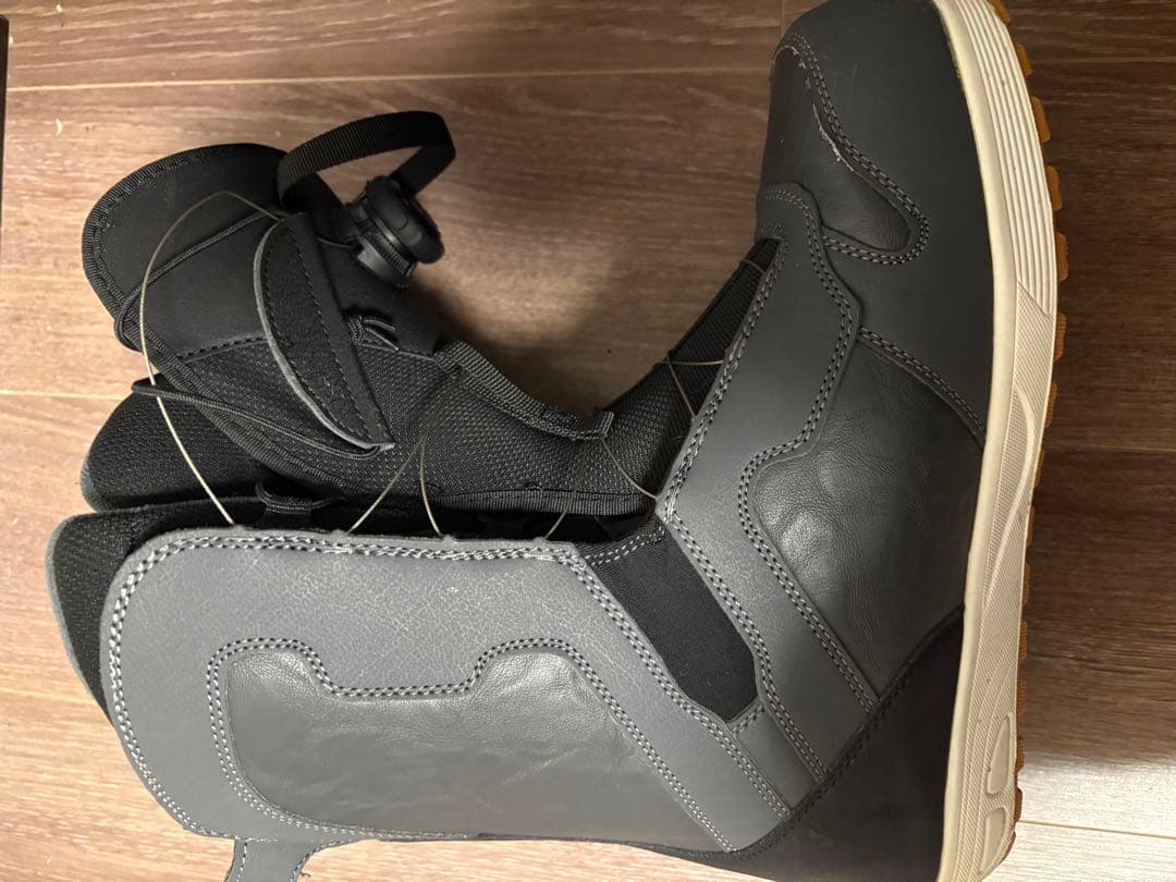 ARBN スノーボードブーツ グレー US9.5 27.5センチ