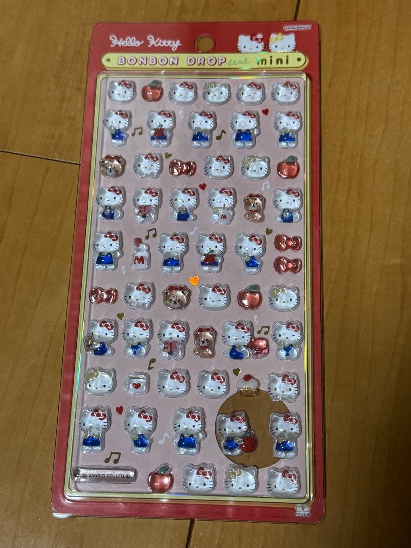 サンリオ ボンボンドロップシール ミニ 7枚セット