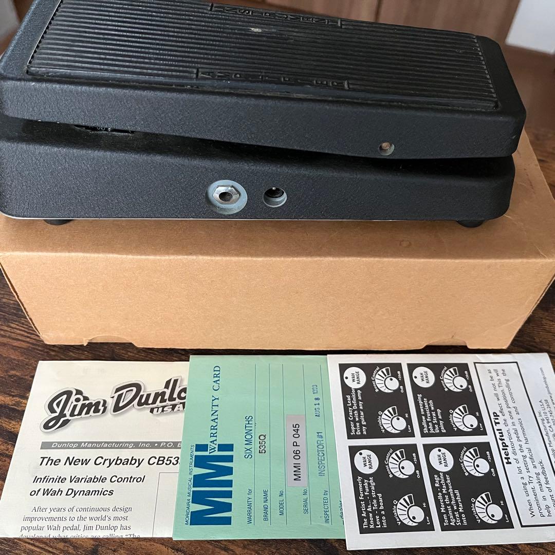◾️ crybaby 535Q◾️（ジムダンロップ） ワウペダル