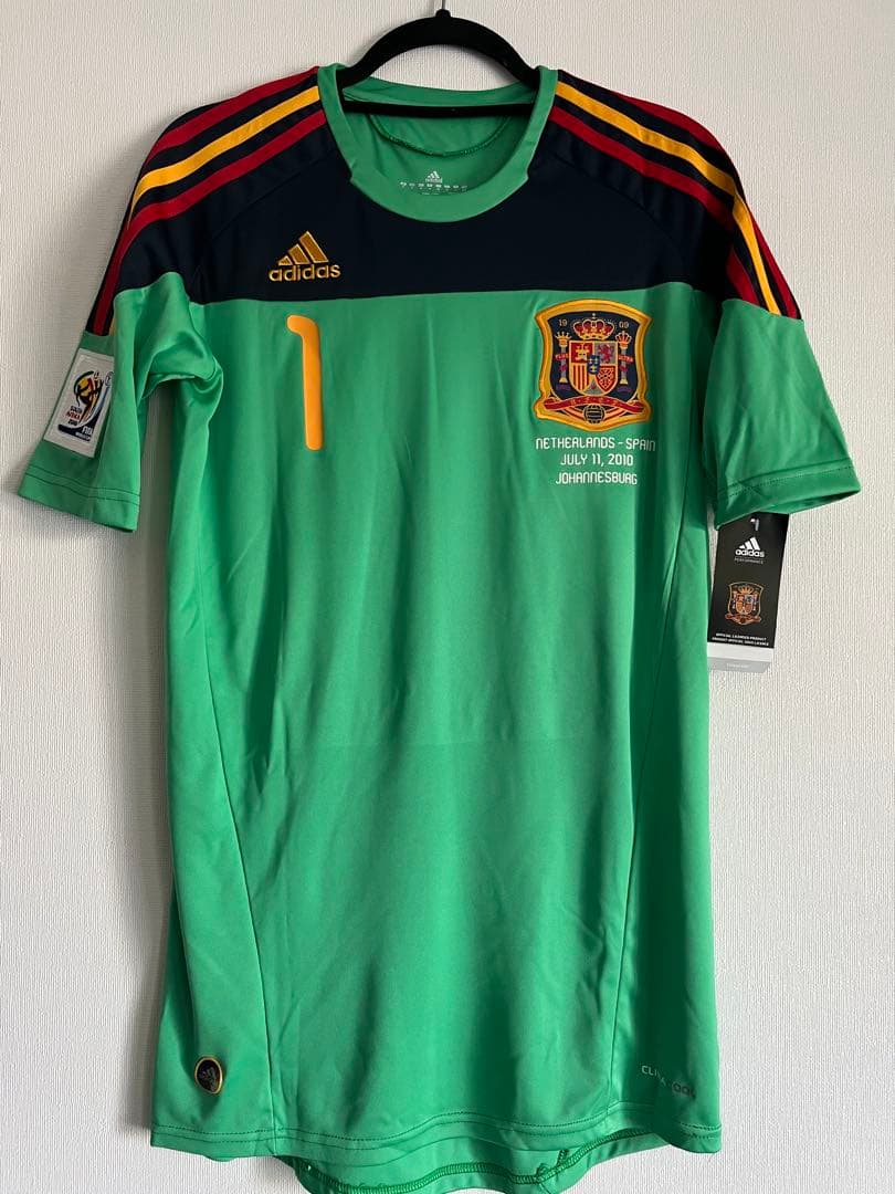 スペイン代表　カシージャス #1 ユニフォーム　レアル　ワールドカップ仕様