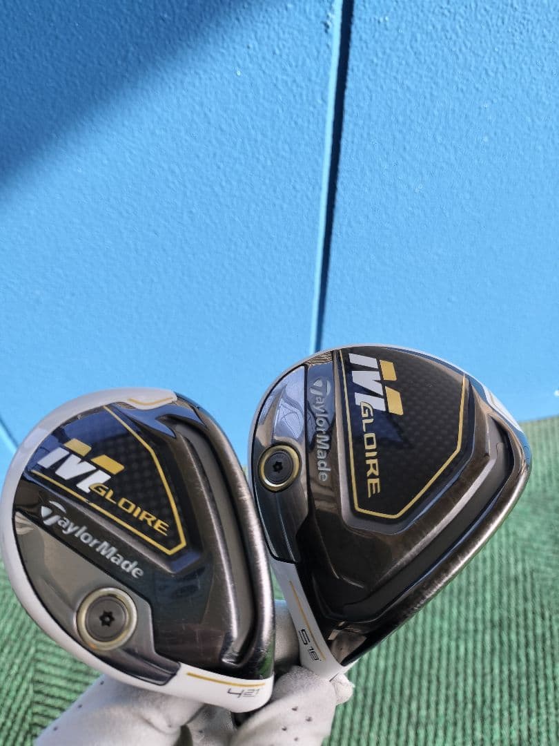 TaylorMade Mグローレ フェアウェイウッド、ユーティリティ