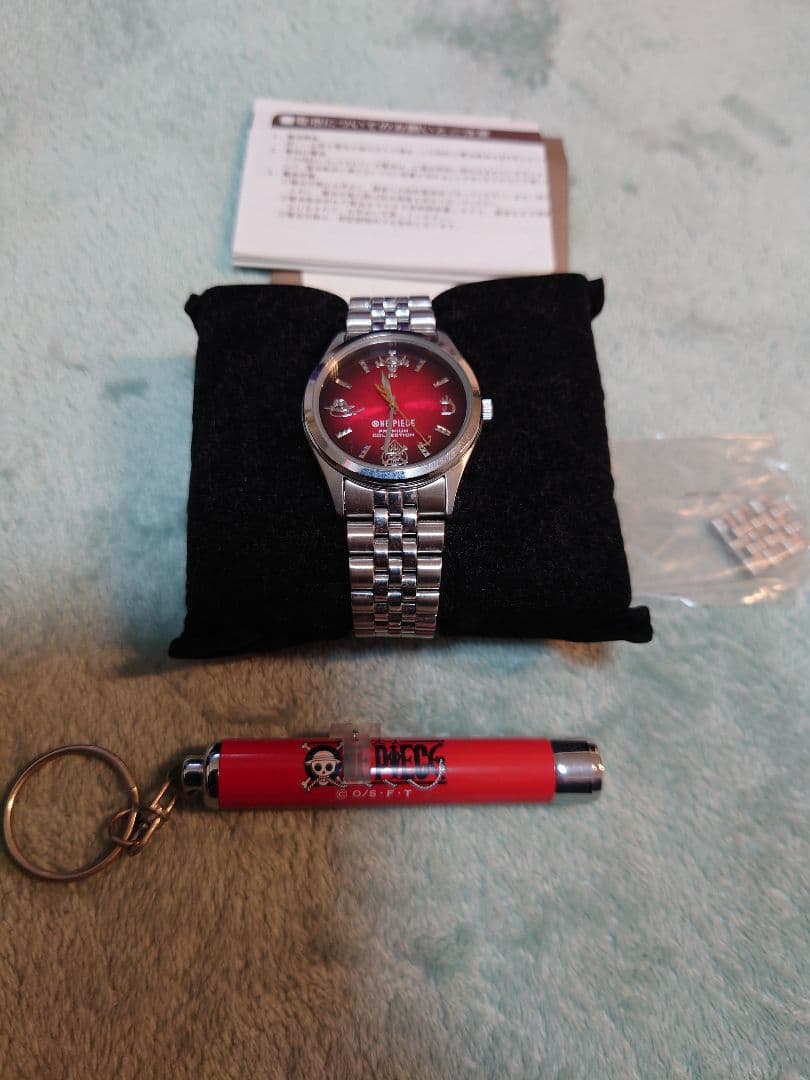 ワンピース　火拳のエース炎の記憶　限定版公式メモリアルウォッチ