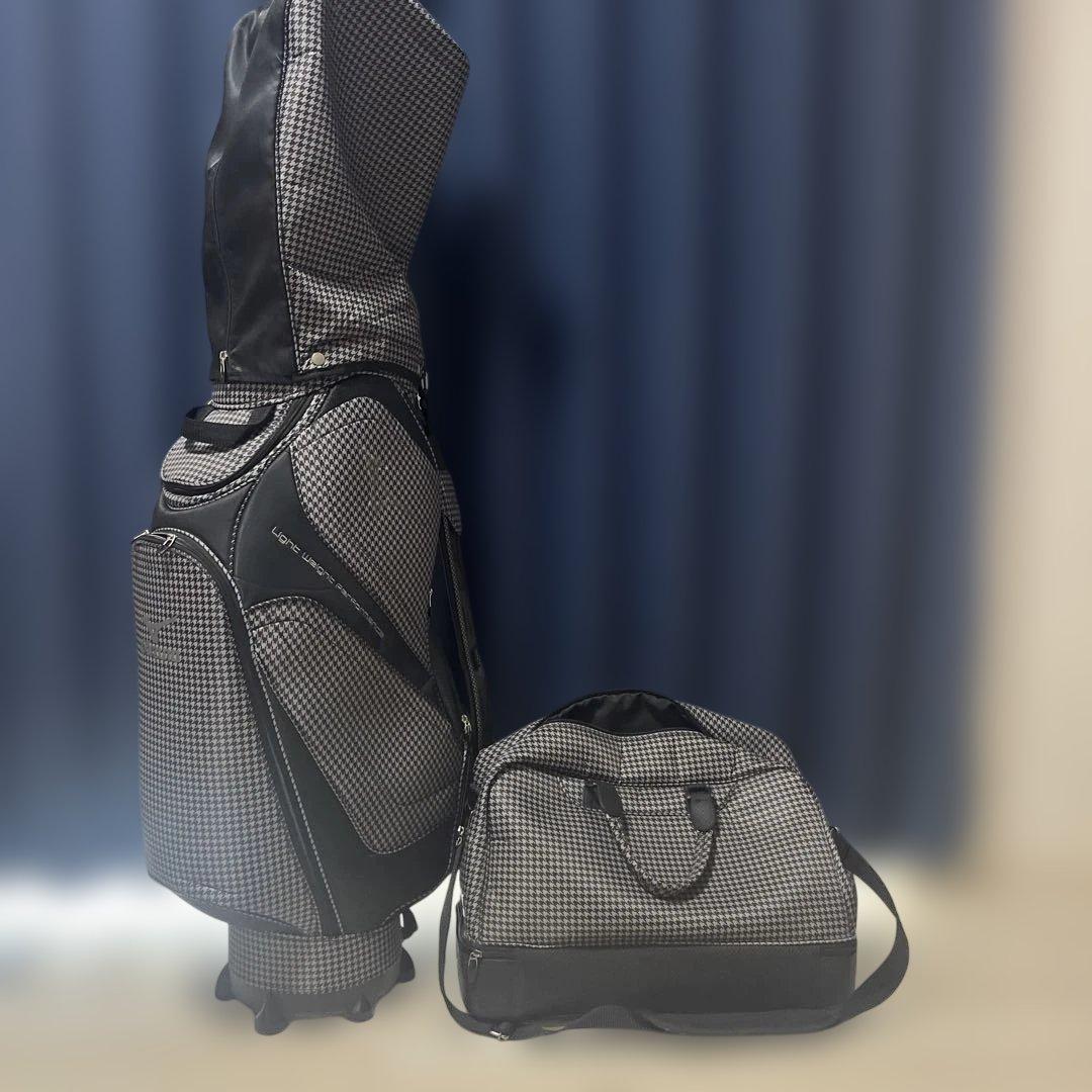 Mizuno チェック柄キャディバッグ