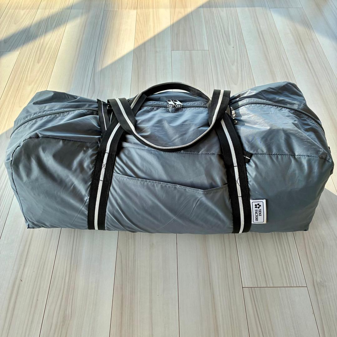 TENT FACTORY 4シーズン トンネル2ルームテント トップルーフ付！