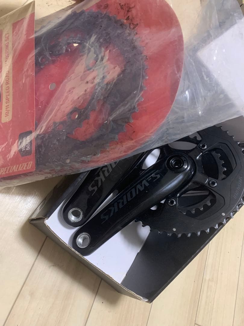 エスワークス　s works クランクセット50/34T & 52/36T