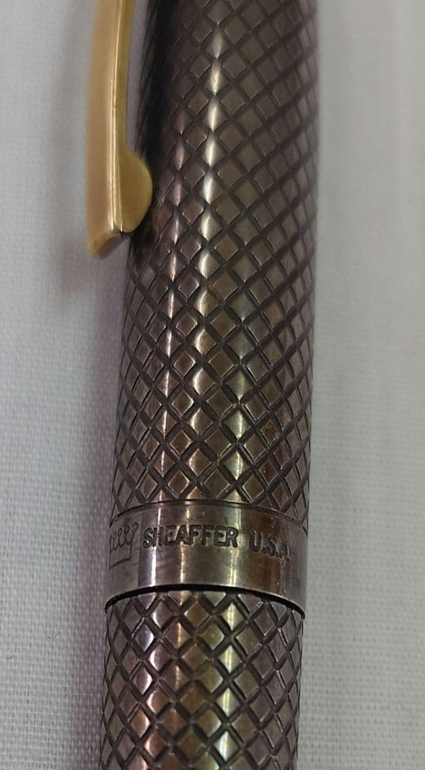 SHEAFFER 万年筆スターリングシルバー 14Ｋ