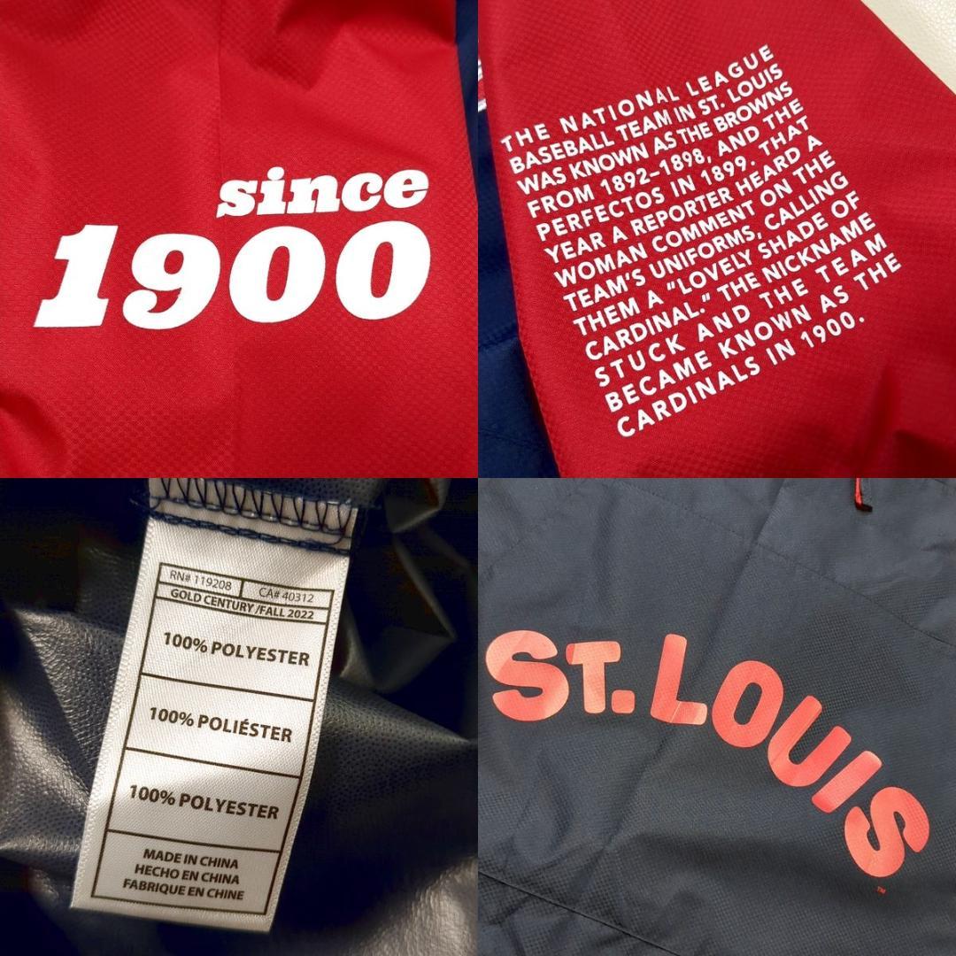 カージナルス ミッチェルアンドネス アノラックパーカー M ナイロンジャケット