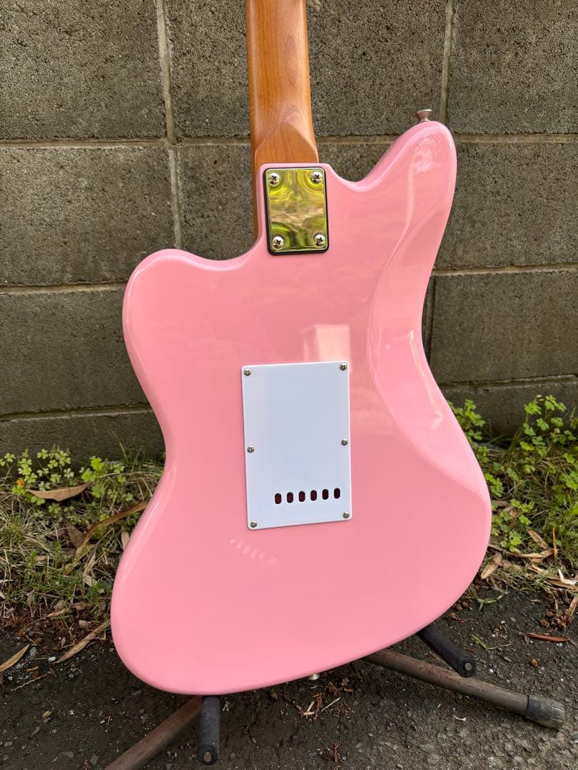 Bacchusバッカス / ジャズマスタータイプBJM-1-RSM ピンク