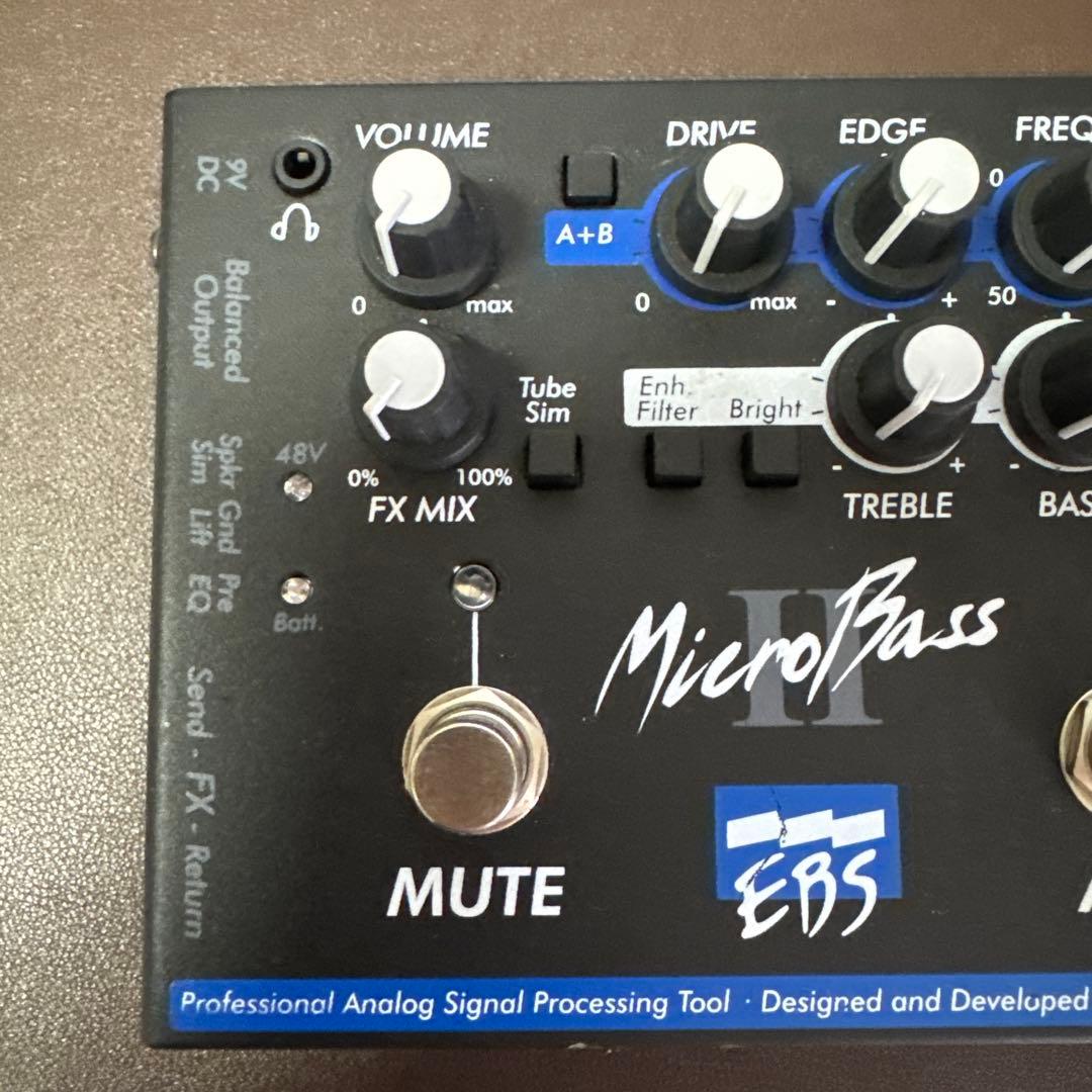 EBS MicroBass II ベースプリアンプ