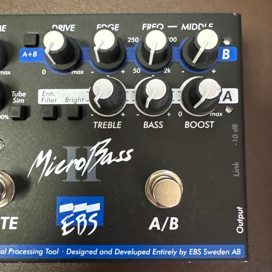 EBS MicroBass II ベースプリアンプ
