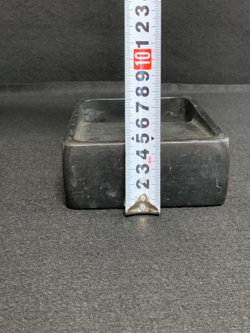 甲斐雨畑　瑞石作　名品　高級硯　60size