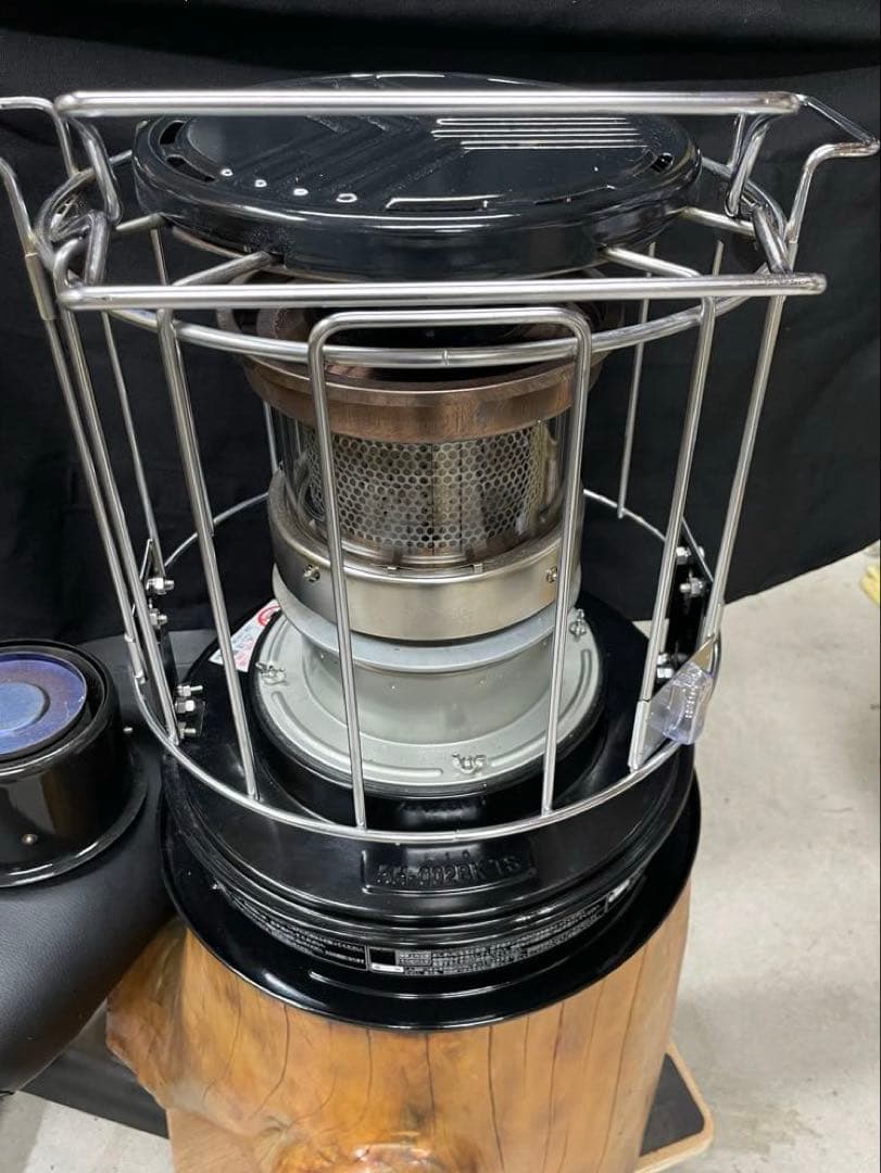 【カスタム済】スノーピーク タクード KH-002BK石油こんろストーブ＋収納袋