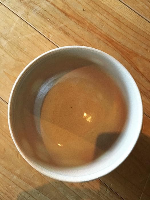 大和松緑 萩焼 茶碗 共箱付 中古 古物 19.01.11-2