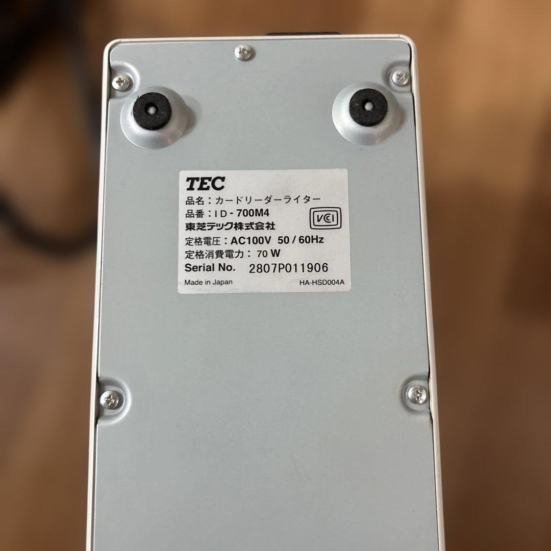 中古TECカードリーダーライター★ID-700M4★AC100V 50/60Hz
