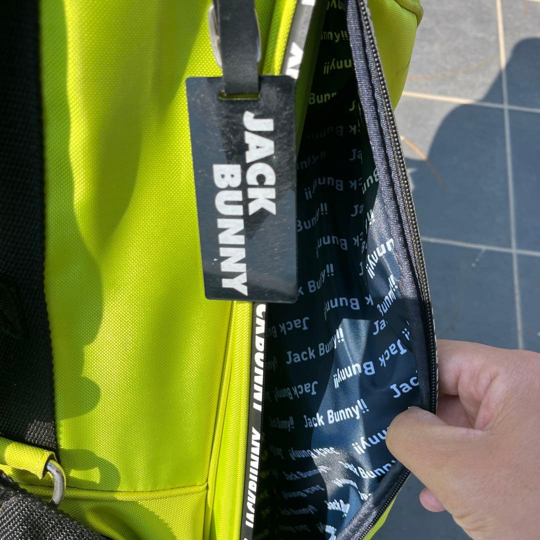 JACK BUNNY グリーン キャディバッグ　パーリーゲイツ　ジャックバニー