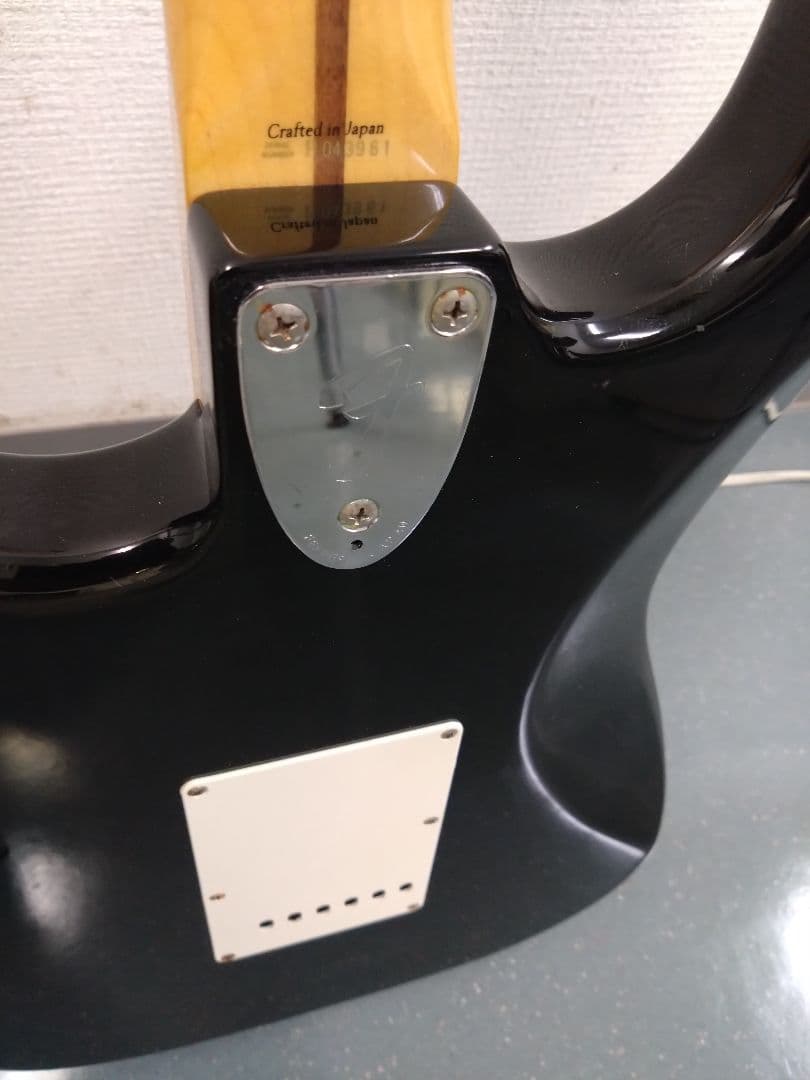 Fender Stratocaster ブラック　FenderJapan