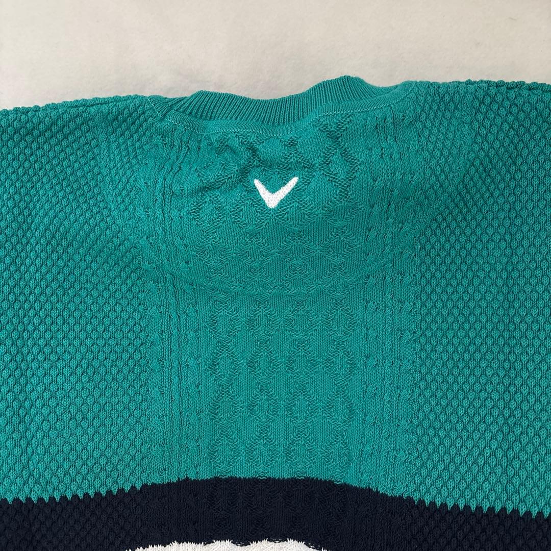 キャロウェイゴルフメンズセーター新品未使用シミ有り