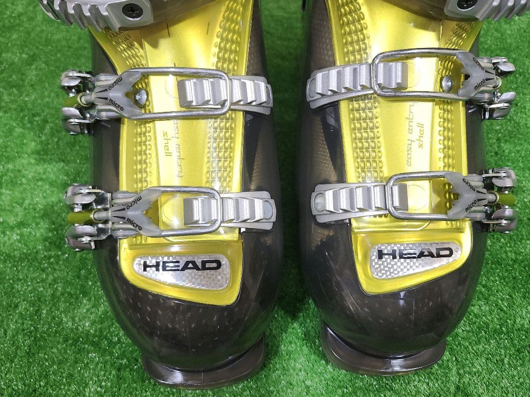 HEAD edge 11 クリアー/イエロー　25.0-25.5 スキーブーツ