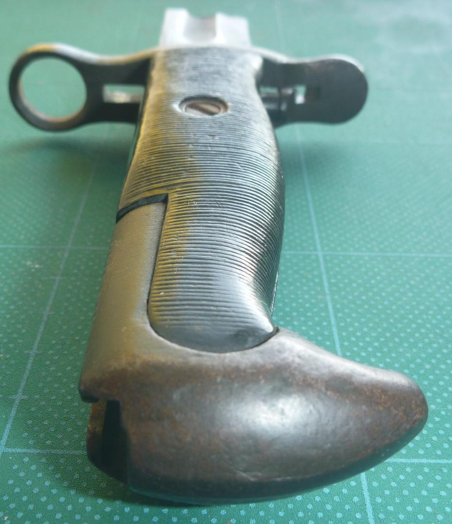 米軍　US　WW2　M1バヨネット（刃身切断タイプ）　鞘とグリップ