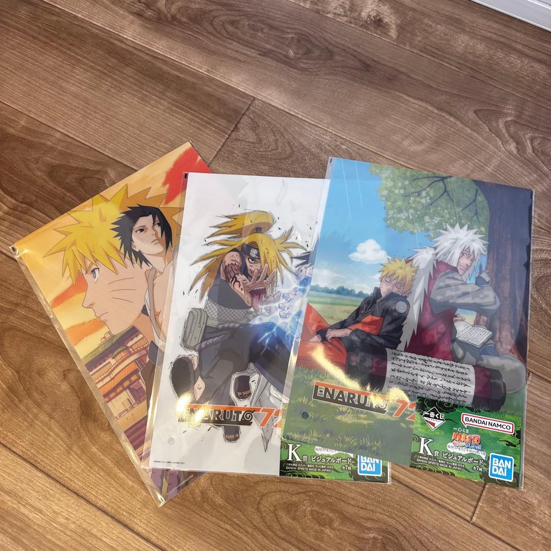 一番くじ ナルト B賞+C賞+ E賞+ラストワン賞 k賞おまけ付き　セット