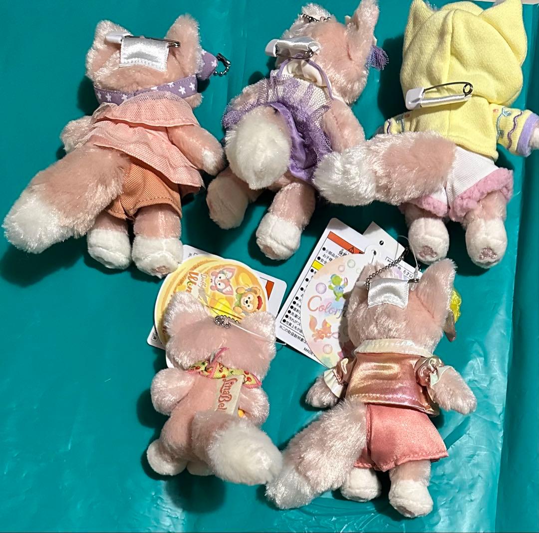 ディズニーシー　リーナベル　ぬいぐるみバッジ、キーホルダー　セットのみ