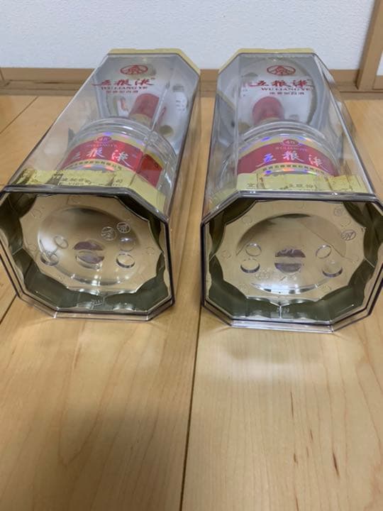 (未開封)中国白酒　五粮液　500ml 45度　2016年(2本セット)