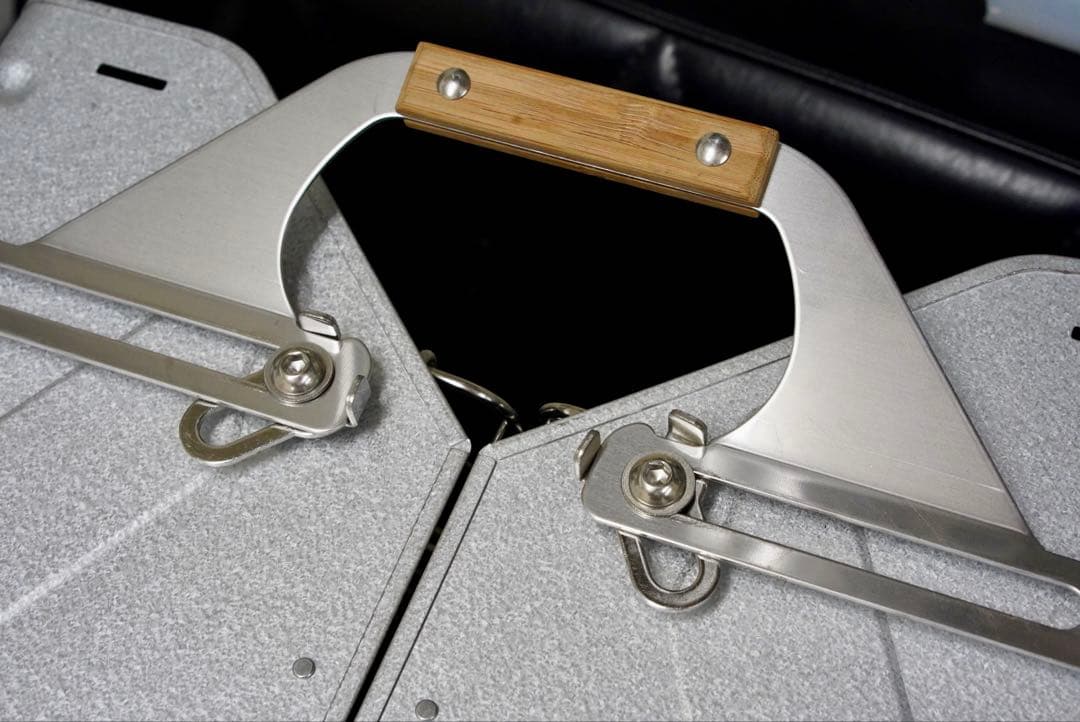 【美品】スノーピーク シェルフコンテナ50 2個 + アルミ天板1枚セット価格