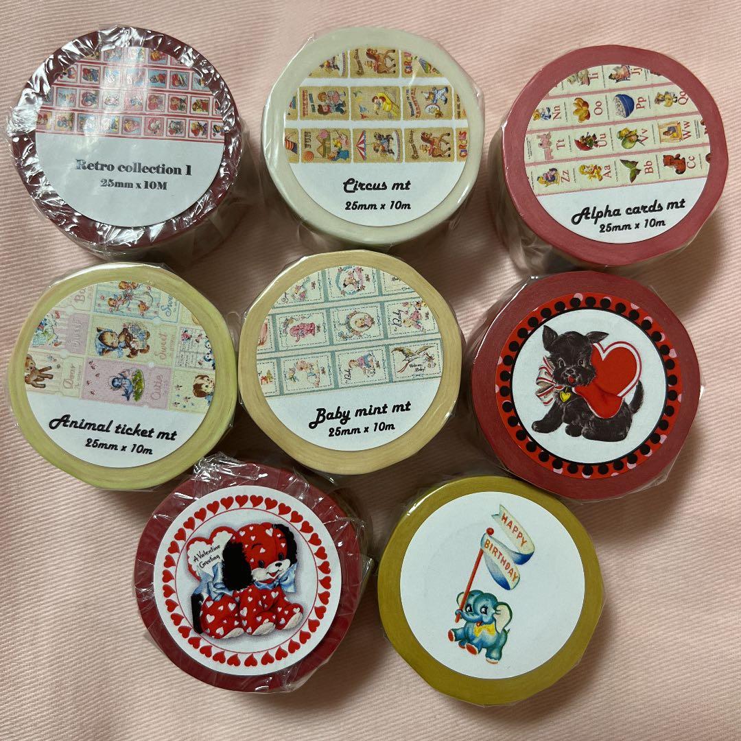 海外作家　マスキングテープセット