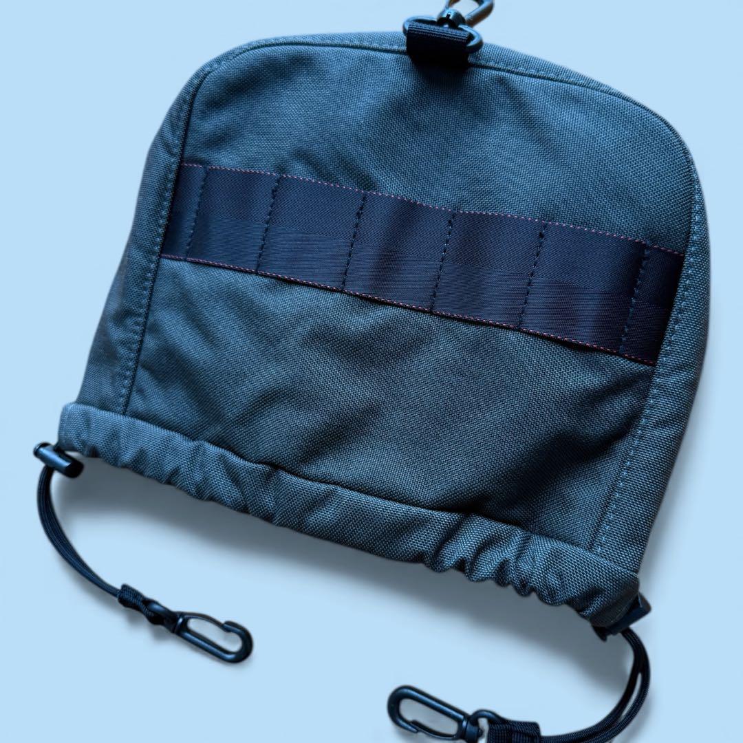 美品　ブリーフィング　アイアンカバー　ダークグレー　チャコールグレー