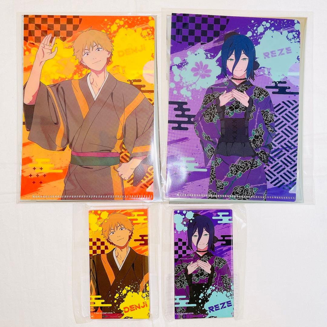 【B賞】チェンソーマン　OMATSURIルーレット　アクリルブロック　デンジレゼ