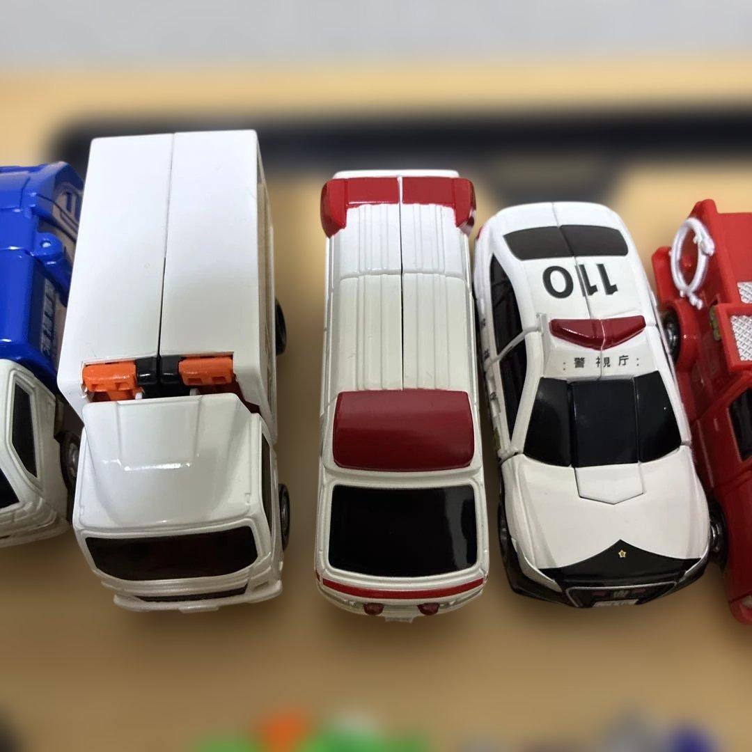 の*）様 トミカ　ジョブレイバー　7体セット　おまけ2体