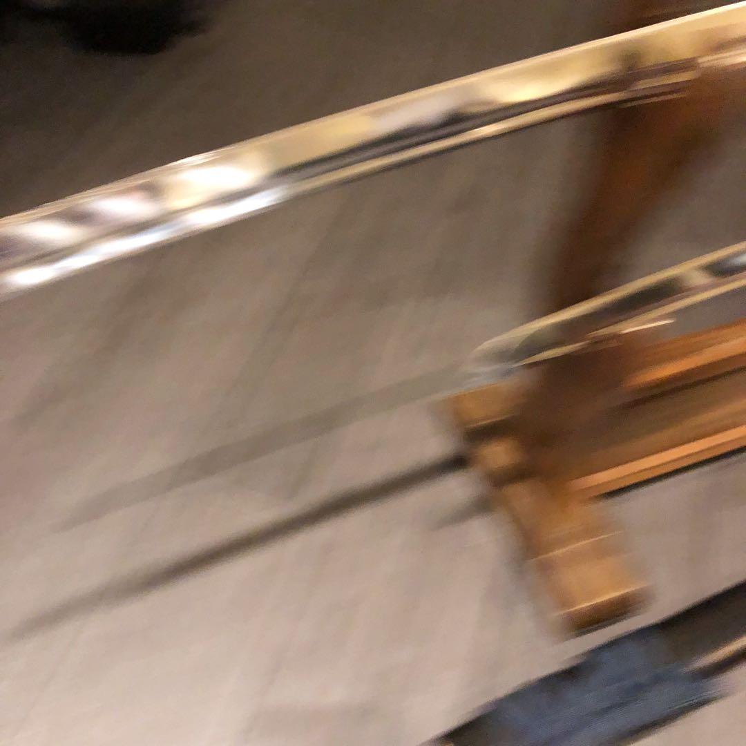 高級模造刀　居合刀　太刀　大小セット　脇差　樋入り刀身　緑拵え　鍔ひび有