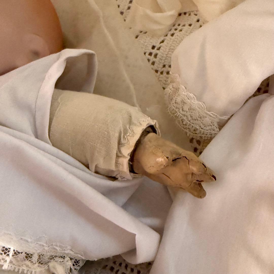 アンティーク　ビスクドール　アーモンドマルセルベビー