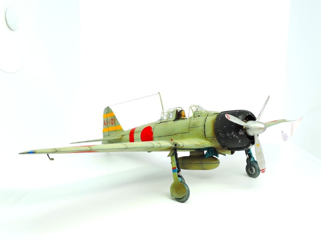 【完成品】タミヤ 1/48 零式艦上戦闘機21型