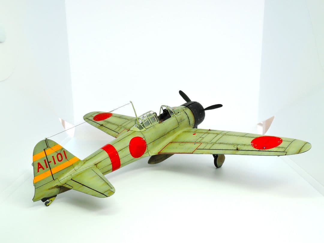【完成品】タミヤ 1/48 零式艦上戦闘機21型