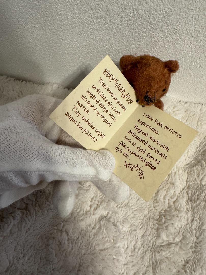 加藤日砂 テディーベア コロネーション ベアー