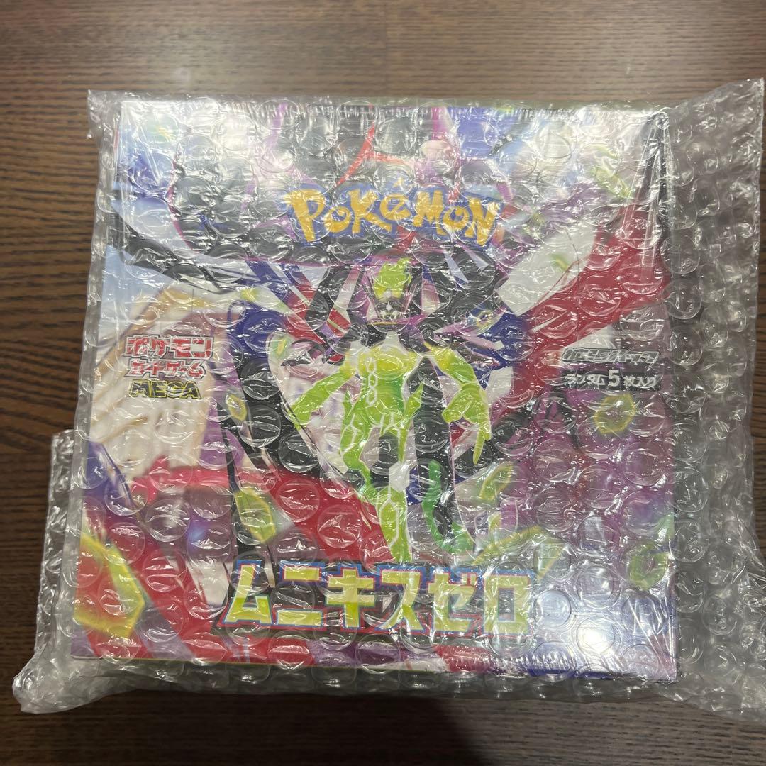 ポケモンカードムニキスゼロシュリンク付きBOX１箱
