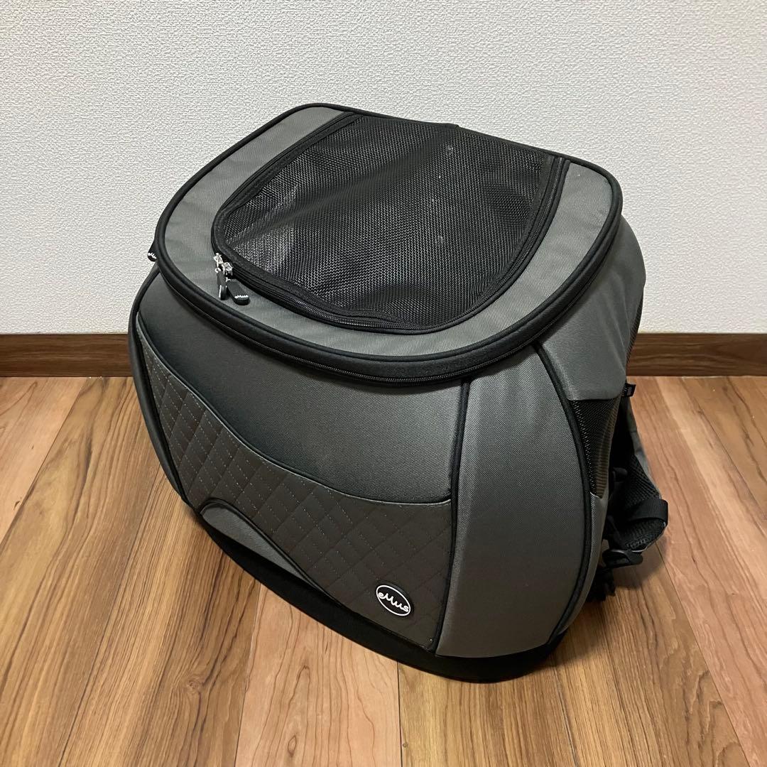 お値引き⭐️eMus 犬用キャリーバッグ グレー