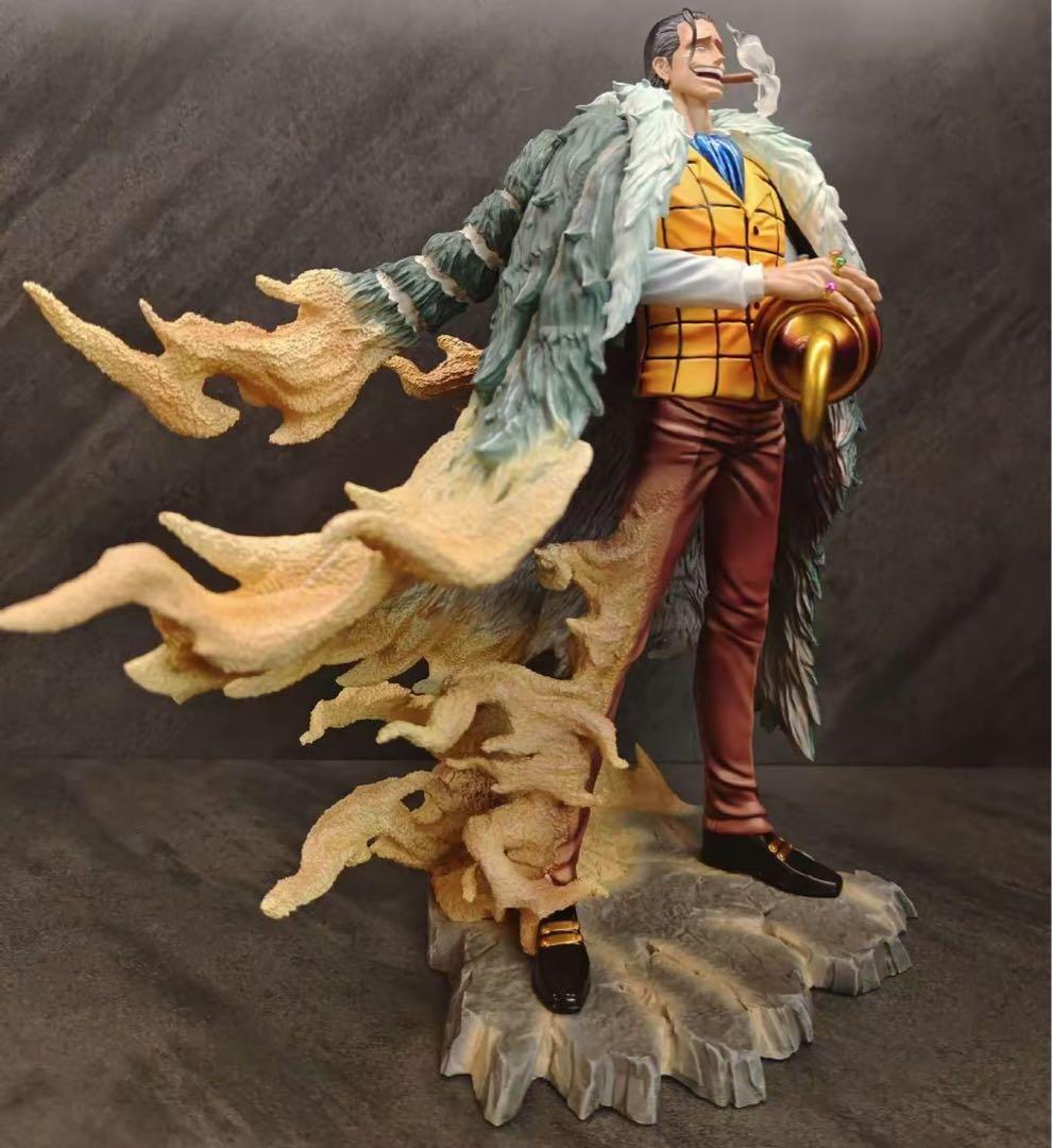 ワンピース クロコダイル ガレージキット ガレキ スタチューX①