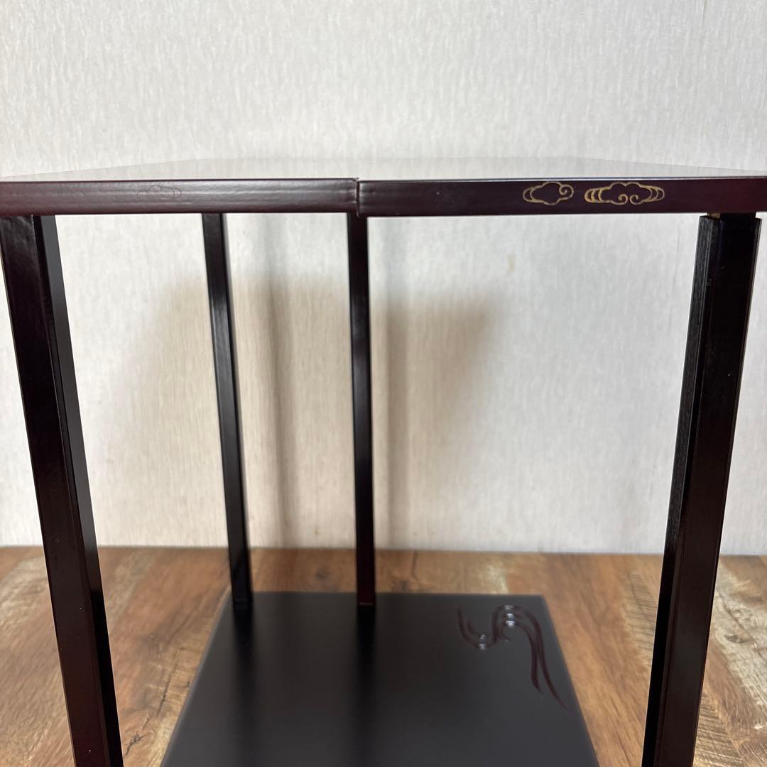 山雲棚　飾り棚　鵬雲斎　茶道具　漆塗り