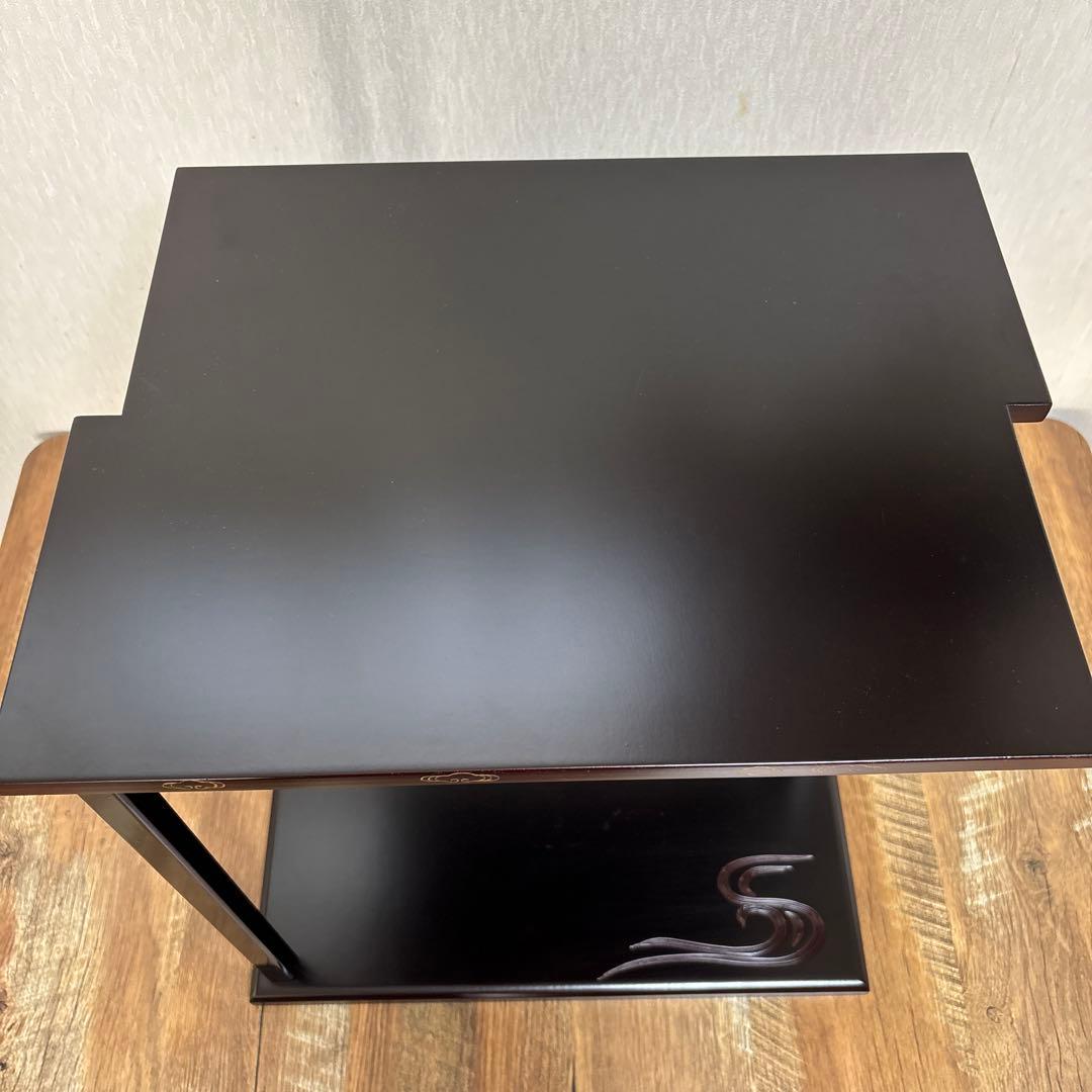 山雲棚　飾り棚　鵬雲斎　茶道具　漆塗り