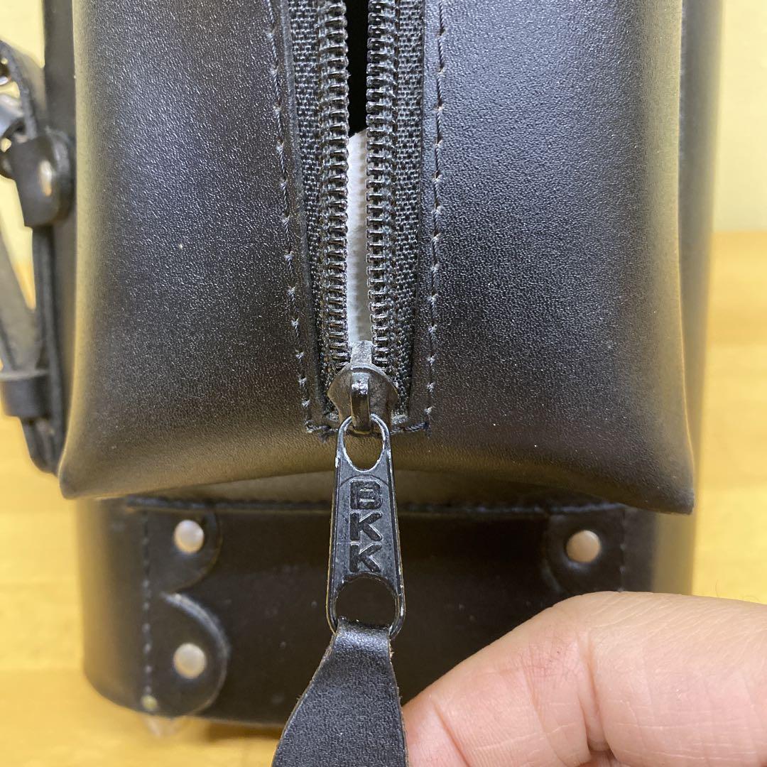 ★美品★ビリヤードキューケース レザー製 ブラック