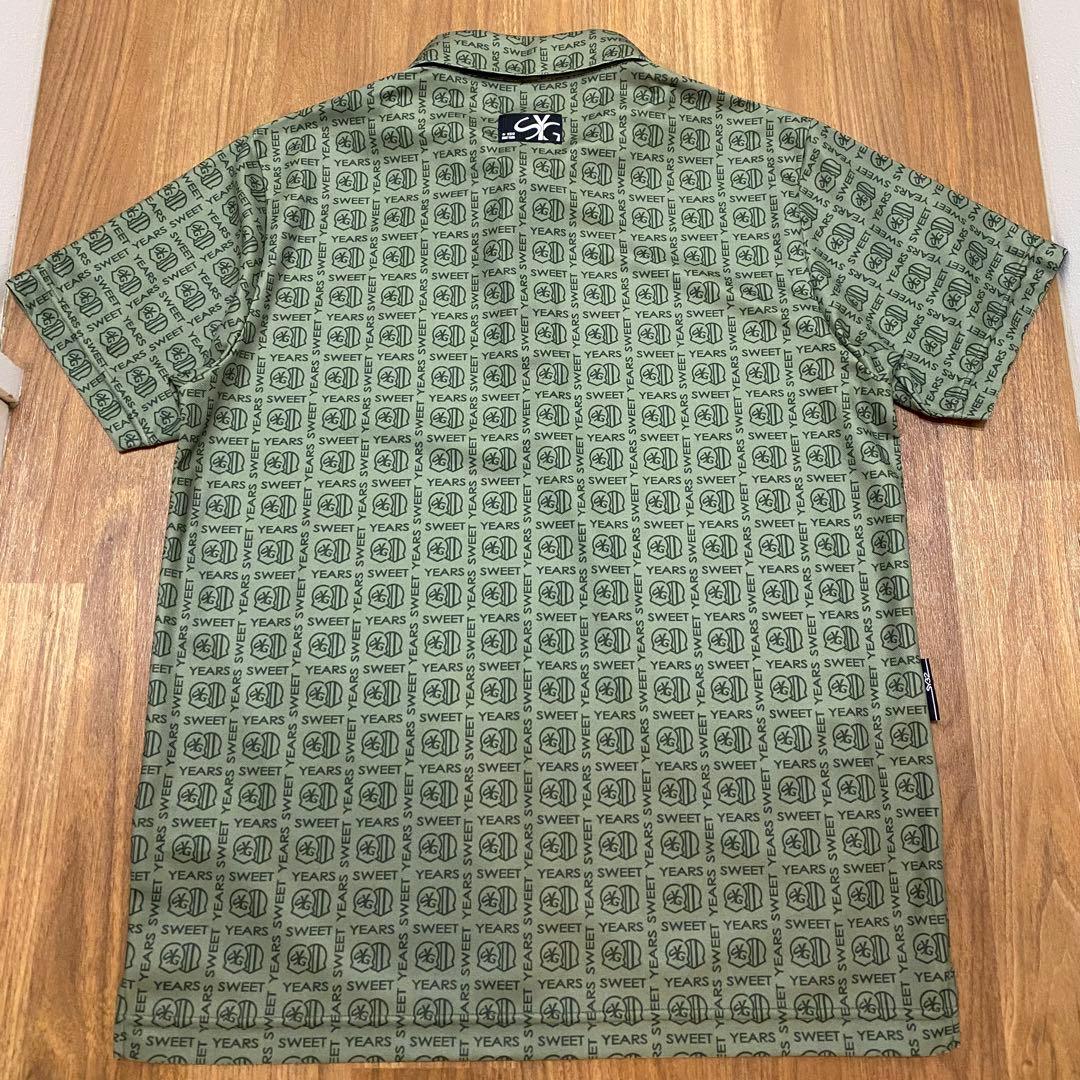 【SY32 SWEET YEARS】ポロシャツ L カーキ
