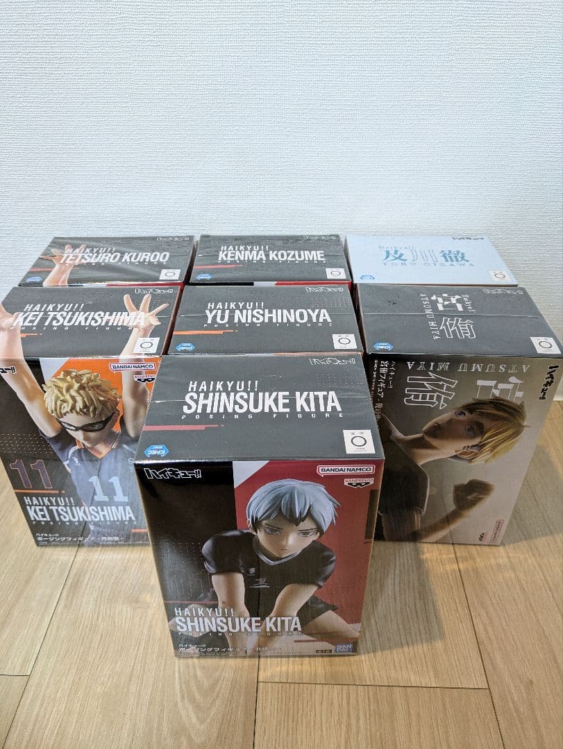 【新品・未開封品】ハイキュー！フィギュア７体セット