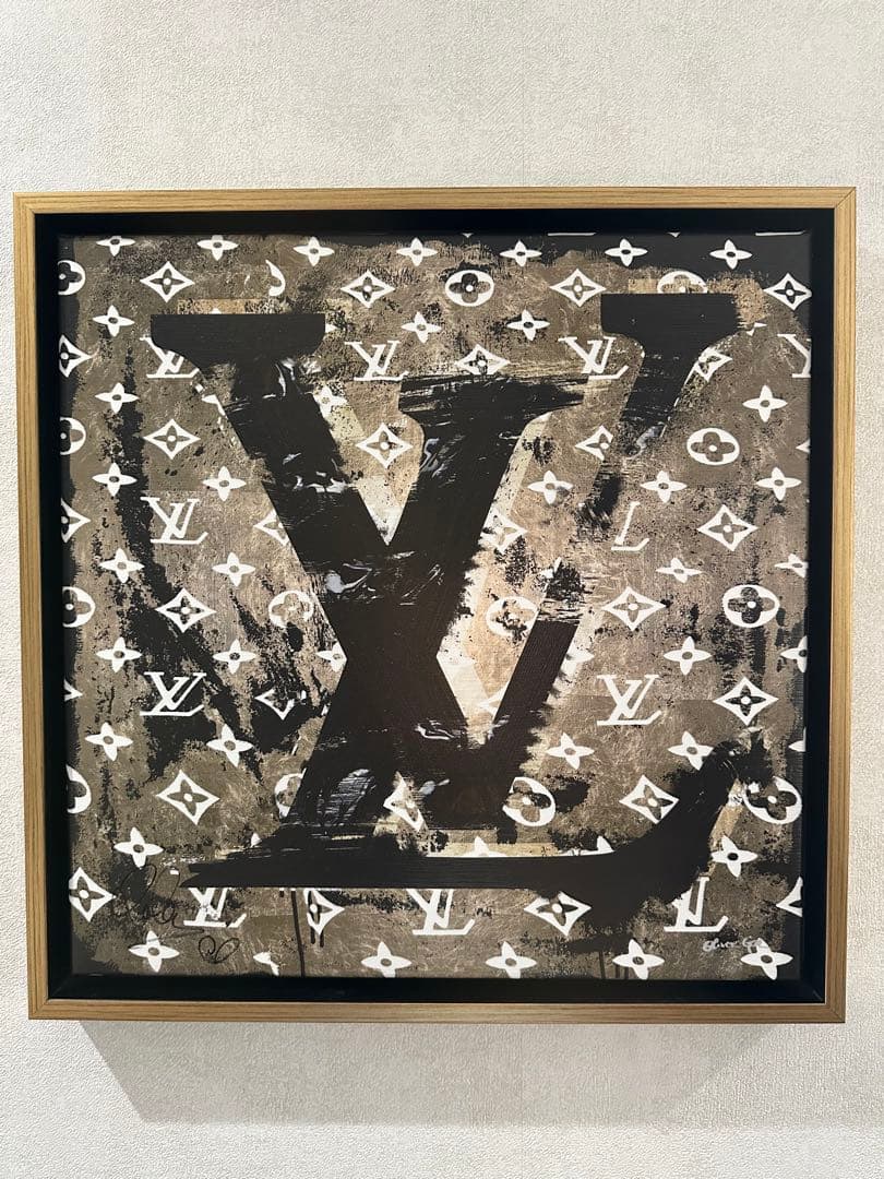 オリバーガル 額付き44.5✖️44.5 /直筆サイン入り/希少