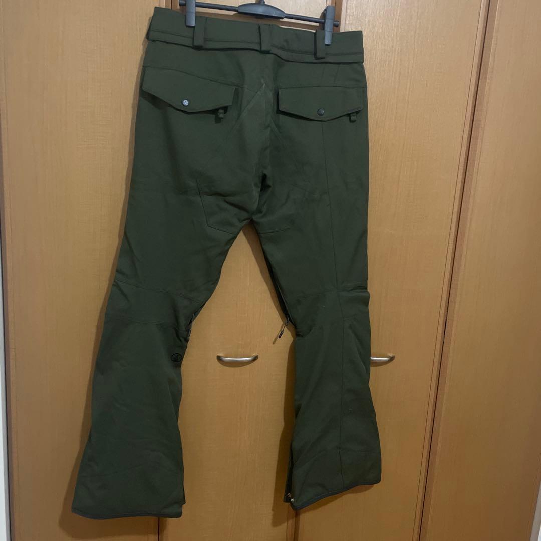 VOLCOM スノーボードパンツ オリーブグリーン